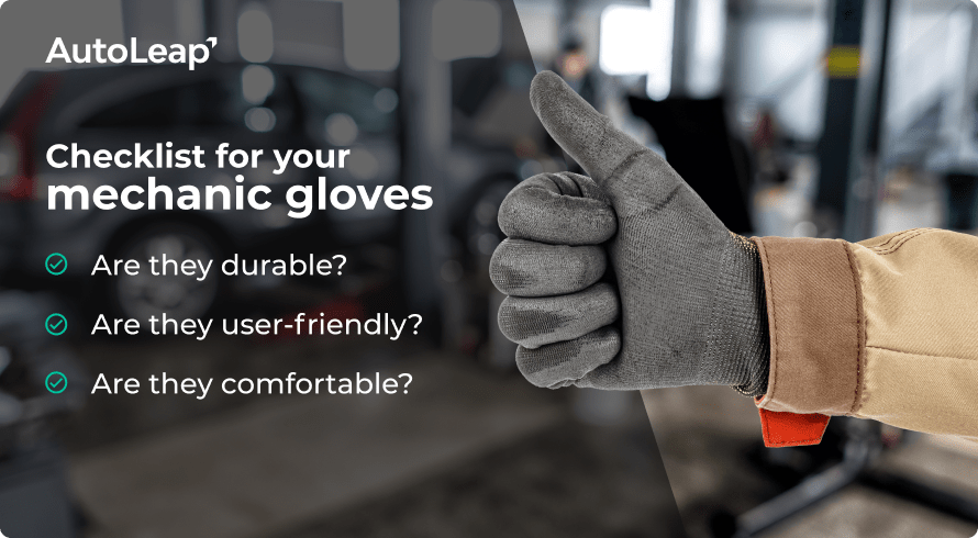 The Top 5 Gloves worn by Mechanics