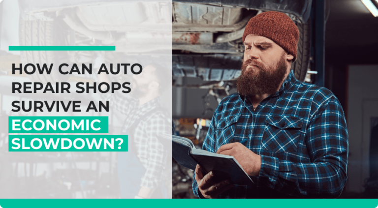 How can auto repair shops survive an economic slowdown