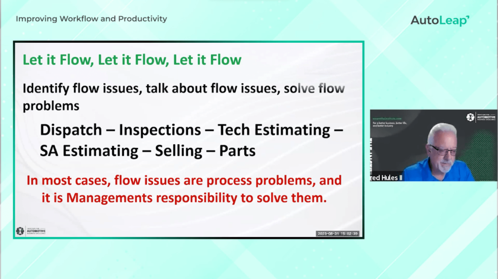 Identify flow problems
