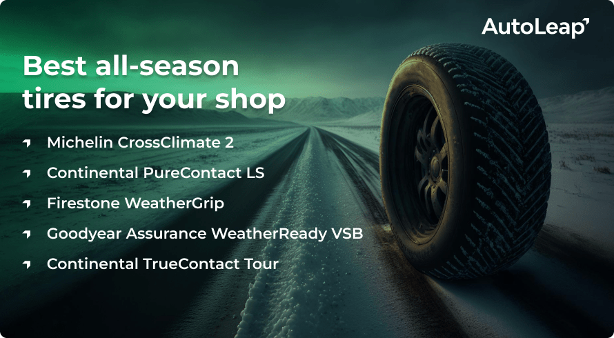 Best all-season tires for your shop