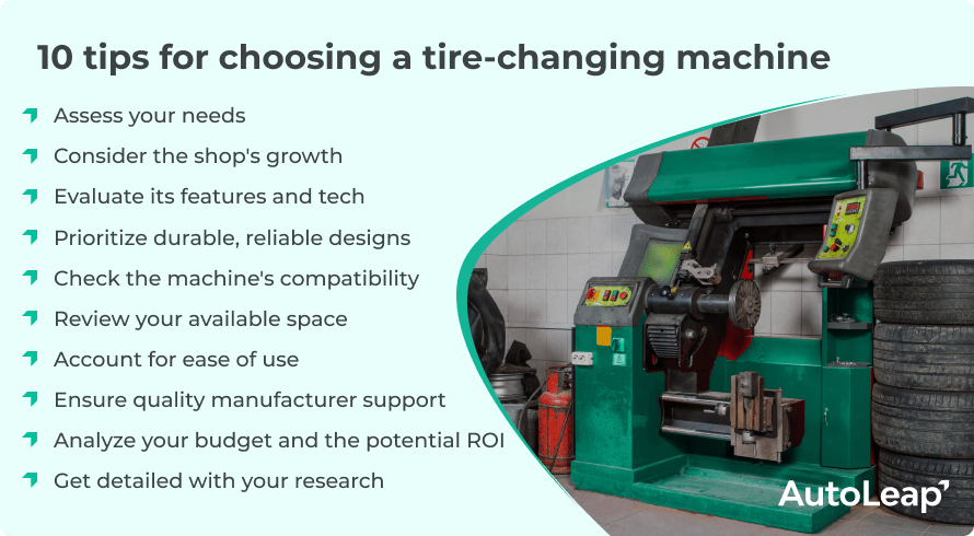 How to choose a tire-changing machine