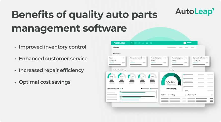 Advantages of auto parts management software