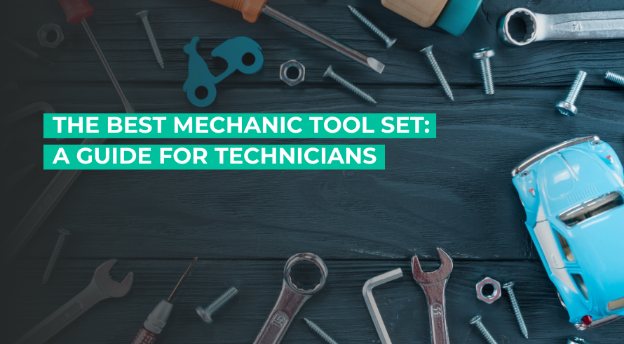 Mechanic tools on table