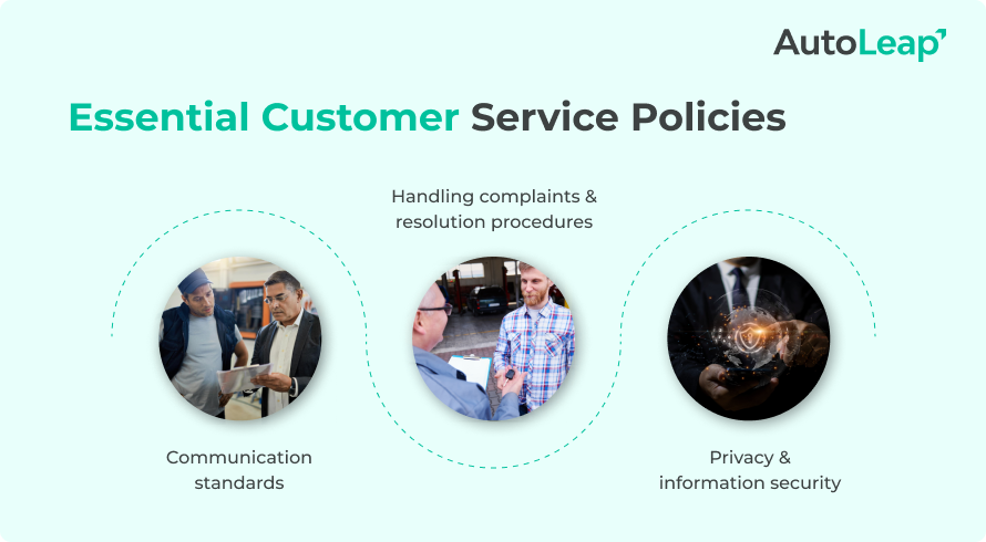 Essential customer service policies.