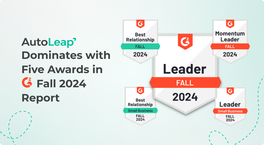 AutoLeap Dominates with 5 Awards in G2’s Fall 2024 Report.