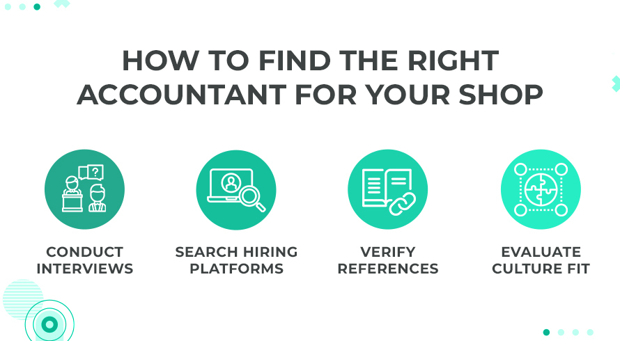 how to find the right accountant for your shop?