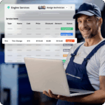 Auto Repair Work Board Software