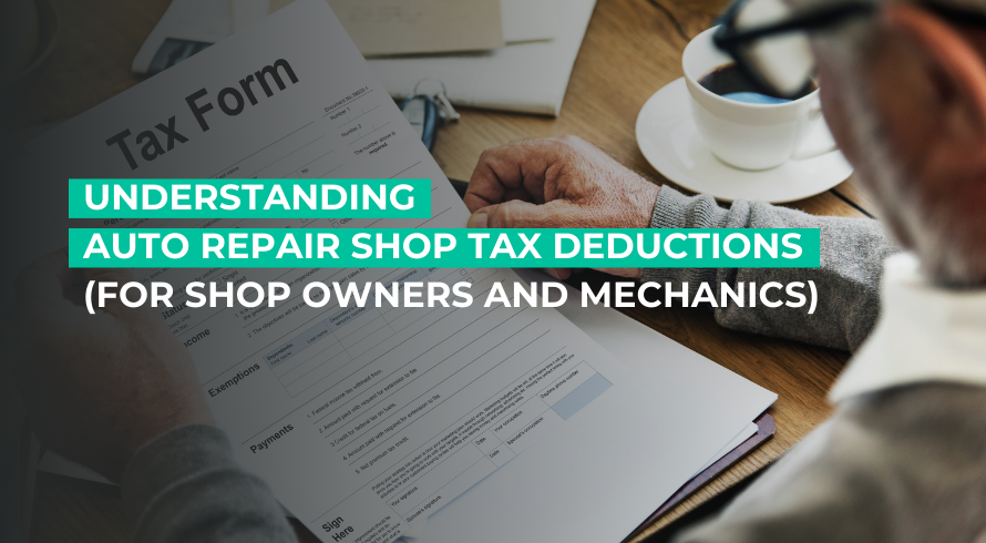 Person holding tax form